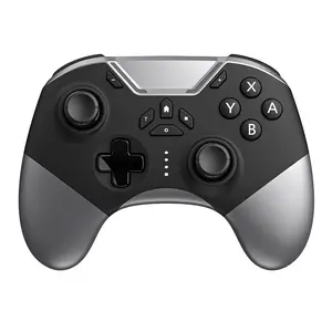 Controlador de jogo com 2.4G sem fio para Switch/NS Oled console, controle remoto com dentes azuis, console de jogos para PC, 2024