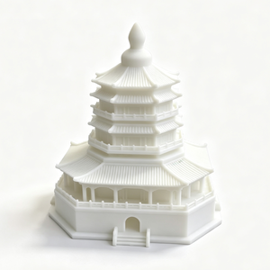 Servicio de Impresión 3D SLA, Impresión 3D en Resina Blanca para Modelos de Arquitectura Antigua, Fábrica de Prototipos Rápidos - Product Image 2