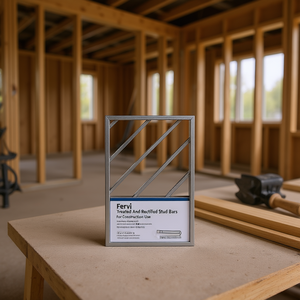 Barres de fer à béton traitées et rectifiées Fervi pour usage en construction - Product Image 3