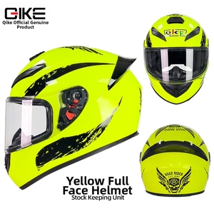 Casque de sécurité Qike unisexe toutes saisons <span class=keywords><strong>en</strong></span> ABS, chaud pour l'hiver, intégral, certifié 3C/ECE pour moto/véhicule électrique, garantie 1 an - Product Image 4