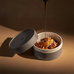 Trombone à pâtisserie circulaire rigide sur mesure, compatible micro-ondes, avec couche cannelée anti-graisse, pour la restauration et la pâtisserie de feuilletés - Product Image 2
