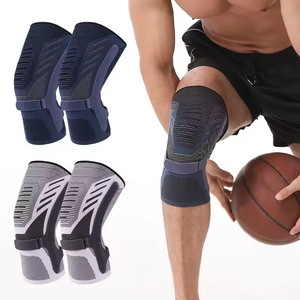 Nouvelle conception de genouillère de compression pour la protection des articulations, genouillère souple réglable, absorbant les chocs, genouillère médicale - Product Image 2