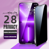 Voor iPhone 17 Air 17 Pro Max Mobiele Telefoons 1 stuk Monkey King Glas Anti Blauw 26 °   Privacy Matte Gehard Glas Telefoonscherm Beschermer