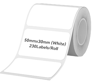 Personalizado 100mm de ancho x 150mm de longitud Base de rejilla blanca Placa de cobre Adhesivo de papel Etiqueta adhesiva a prueba de aceite Plástico personalizado - Product Image 1