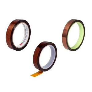 Ruban en polyimide 3M avec feuille de cuivre, isolation électrique, résistant à la chaleur (-40F à 265F), adhésif silicone, modèle P19-03 - Product Image 1
