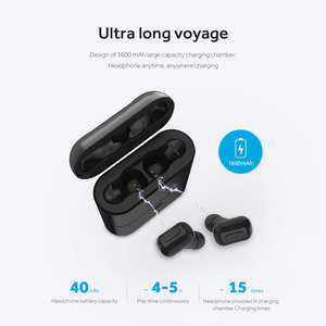 M1T-Micro TWS estéreo con micrófono externa inalámbrica Bluetooth auricular estuche de carga de auriculares - Product Image 4
