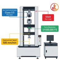 Machine d'essai universelle informatisée industrielle 300 kN (UTM) pour les essais de traction et de compression