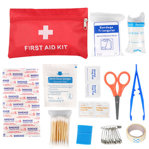 Kit <span class=keywords><strong>de</strong></span> Primeros Auxilios <span class=keywords><strong>de</strong></span> Grado Industrial <span class=keywords><strong>de</strong></span> 14 Piezas, <span class=keywords><strong>Material</strong></span> EVA Completamente Impermeable, Suministros Médicos Esenciales <span class=keywords><strong>de</strong></span> Emergencia para Viajes - Product Image 2