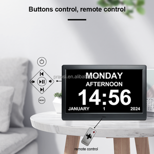 Pros hadiah Hari Thanksgiving Digital, 10 inci Jam hari kalender landasan untuk perawatan penyakit dan gangguan memori untuk orang hilang memori - Product Image 3