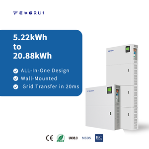 Sistemas de Alimentación Ininterrumpida (SAI) de 5.22kWh, 51.2V, 102Ah, Banco de Baterías LFP Solar Todo en Uno para Uso Doméstico o Comercial - Product Image 3