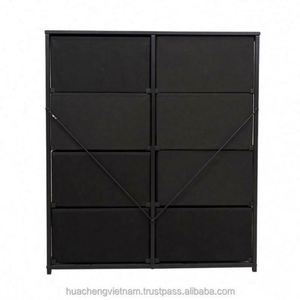 Stainless Steel Dresserliving Room Furnituremodern Design Dresserfreestanding Durable Modern Dresserfabric & Stainless Steel - Product Image 5