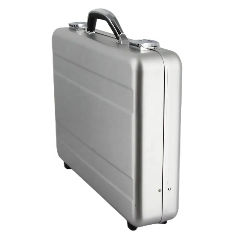 カスタマイズされたサイズのポータブルロック可能なアルミニウム運搬装置ツールケースドキュメントスーツケース旅行保護ボックス