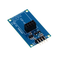 ESP8266 2 ESP01 Serie Módulo WIFI inalámbrico Transceptor Receptor Placa adaptadora 3,3 V 5V Adaptadores de PCB