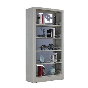 Quảng đông nhà sản xuất Knock-down Cấu trúc kim loại giá sách giá rẻ thép kệ sách thiết kế hiện đại kệ sách - Product Image 1