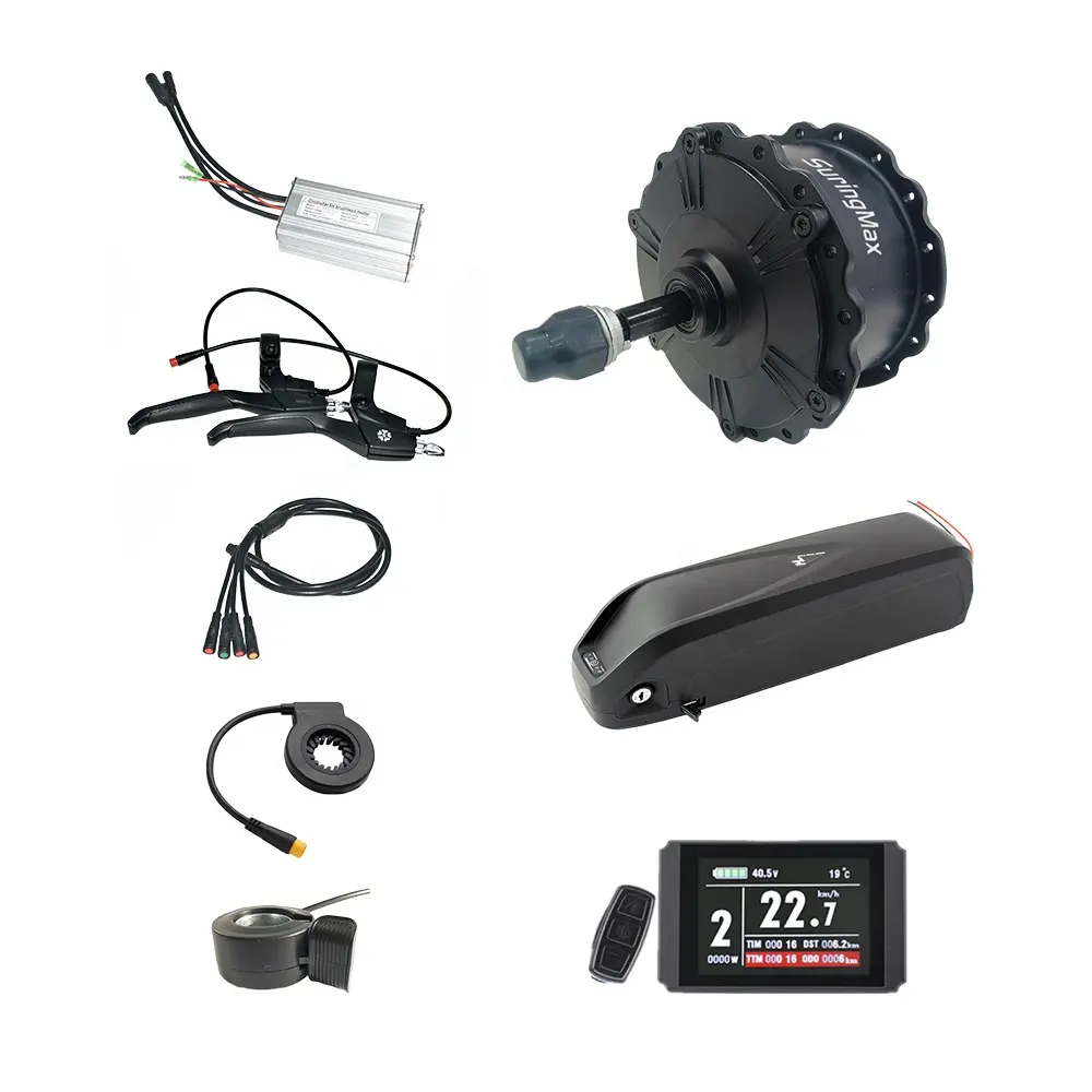 Nuovo design ebike hub motor 48V 1000W fat tire kit di conversione bici elettrica per fat bike