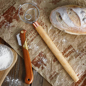 Design pane zoppo Set di pane in legno che segna lama ad arco lamed pasta per tagliare gadget da cucina - Product Image 4