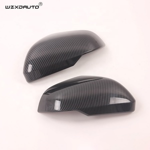Pour HR-V Vezel 2014-2018, garniture de rétroviseurs latéraux en ABS carbone WZXD - Product Image 4