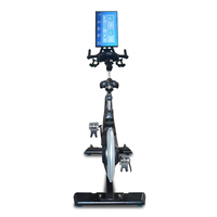 Bicicleta de Spinning Comercial con Sistema de Resistencia Magnética y Pantalla Giratoria para Gimnasio, Equipo de Interior