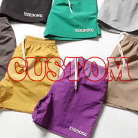 Shorts de sport athlétiques en nylon pour hommes, personnalisables avec logo, séchage rapide, grande taille, 3,5 pouces, pour le basketball, la natation, la course et la gym, été