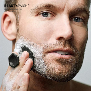 Juego de cepillos faciales de silicona con agarre antideslizante y exfoliante para una limpieza facial profunda, apto para todo tipo de piel, para usar con jabón en el <span class=keywords><strong>baño</strong></span>. - Product Image 3