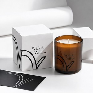 <span class=keywords><strong>Caja</strong></span> <span class=keywords><strong>de</strong></span> Cartón Blanca Moderna para Velas, Impresión Personalizada, Plegable, para Velas <span class=keywords><strong>de</strong></span> Soja, MOQ Bajo - Product Image 2