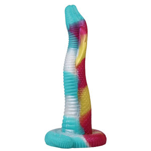   Énorme gode réaliste Cobra Géant <span class=keywords><strong>Serpent</strong></span> Fantastique Pénis Quatre Tailles Disponibles Silicone Anal Butt Plug Jouet Sexuel Adulte pour Hommes - Product Image 5
