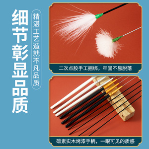 ไม้ทำความสะอาดหูแบบคาร์บอนไฟเบอร์ ขนไก่ สำหรับมืออาชีพ ใช้สำหรับขจัดขี้หู - Product Image 4