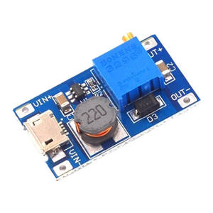 เครื่องชาร์จแบตเตอรี่ลิเธียมไอออน 3.7V 4.2V 18650 แบบ DC-DC Step-up บอร์ดโมดูลเพิ่มแรงดันไฟฟ้าสำหรับชาร์จแบตเตอรี่ลิเธียม - Product Image 3