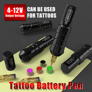 Máquina de <span class=keywords><strong>Tatuar</strong></span> Inalámbrica Profesional, Tipo Pluma, con Batería, Rotativa, en Oferta - Product Image 5