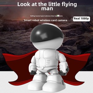 Cloudbirds v360pro dễ thương Robot ngoài trời máy ảnh 8MP <span class=keywords><strong>wifi</strong></span> màn hình với ai 4G PTZ báo động NVR TF Thẻ icam365 ứng dụng cho bé giám sát - Product Image 3