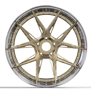 17 18 19 20 21 22 23 24 26 Inch Wheel 5x112 5x114.3 Forged Wheels Aluminum Alloy Car Wheels Rims For Mercedes Rolls Royce 5x130