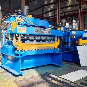 Máquina de Formação de Telhas Trapezoidais e Telhas Vidradas 760 IBR Automática Completa Popular da Bolívia - Product Image 3