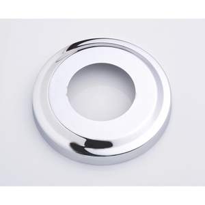 Plaque de fixation pour échelle de piscine Swimcare, 4 pouces, chromée, en acier inoxydable, résistante à la corrosion, accessoire pour piscine - Product Image 1