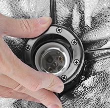 Caja de Luz Profesional para Estudio Fotográfico de 50*70CM con Soporte para Bombilla LED, Softbox de Una Sola Cabeza, Accesorios para Estudio Fotográfico - Product Image 3