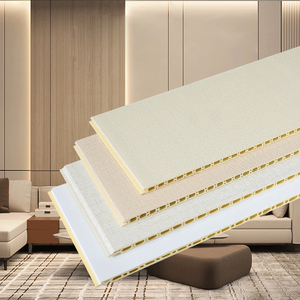 Tấm ốp tường tích hợp sợi gỗ tre tự lắp đặt nhanh chóng, tấm trần WPC, tấm trang trí tường, tấm bảo vệ tường - Product Image 6