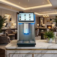 Distributeur automatique de café en acier inoxydable compatible MDB de Chine avec SDK, écran tactile 14 pouces, électrique et automatisé pour usage industriel