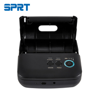 Imprimante thermique POS portable Offre Spéciale 80mm pour l'impression de reçus Mini imprimante mobile Android avec papier thermique en stock