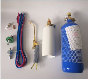 2L Portable Single Stage Air Conditioning Refrigeration Fittings Gas <strong>Welding</strong> Torch <strong>Kit</strong> - Product Image 2