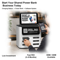 Batterie externe de partage Relink 8000 mAh à charge rapide 22,5 W pour station de location de téléphones portables