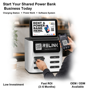 Batterie externe de partage Relink 8000 mAh à charge rapide 22,5 W pour station de <span class=keywords><strong>location</strong></span> de téléphones portables - Product Image 6