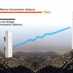 Tenda O6 10KM 5GHz 11ac 433Mbps Outdoor CPE <b>Wireless</b> <b>WiFi</b> Bridge <b>WiFi</b> Bridge with POE - Product Image 2