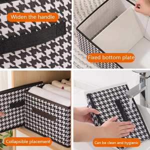 Caja de almacenamiento de cesta de precio al por mayor para cesta de almacenamiento con asas de gran capacidad - Product Image 6