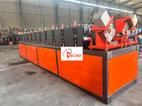 Máquina de fabricación de rollos de Metal, listón de techo de doble línea