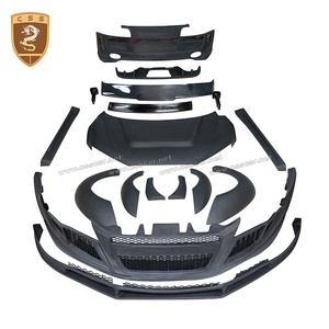 Kit carrosserie en fibre <span class=keywords><strong>de</strong></span> carbone <span class=keywords><strong>de</strong></span> style PPI pour <span class=keywords><strong>Audi</strong></span> <span class=keywords><strong>R8</strong></span> 2008-2015 jupes latérales <span class=keywords><strong>de</strong></span> pare-chocs avant capot moteur diffuseur arrière kit carrosserie <span class=keywords><strong>de</strong></span> lèvre - Product Image 1