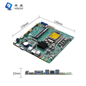 Placa Base Industrial Mini ITX Yentek LGA1151 Intel Z390 DDR4 de Doble Canal, 2 HDMI, VGA, LVDS con Tarjeta de Red Integrada - Product Image 3
