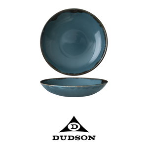 จานซุปสีน้ำเงินเข้มลาย Dudden Harvest  งานเซรามิกทำมือ ขนาด 24.8 ซม. สำหรับร้านอาหาร โรงแรม ขายส่งอุปกรณ์บนโต๊ะอาหาร - Product Image 4