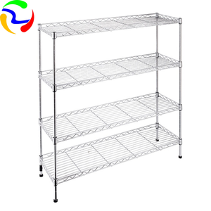 54 "<span class=keywords><strong>x</strong></span> <span class=keywords><strong>24</strong></span>" <span class=keywords><strong>x</strong></span> 63 "chuyên nghiệp 5 tầng dây kim loại kệ nhiệm vụ nặng nề di chuyển Chrome dây Kệ siêu thị bán lẻ kệ - Product Image 3