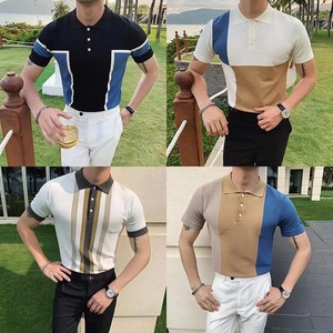 <span class=keywords><strong>Polo</strong></span> Uomo Business 2025 a Manica Corta Traspirante T-Shirt Estiva con Ricamo Sportivo Americano per Primavera e Autunno - Product Image 4