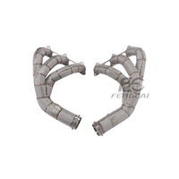Colectores de escape de acero inoxidable con aislamiento para Porsche 991.1 991.2 GT3 3.8L 4.0L, diseño de carreras de longitud igualada, 100% compatibles