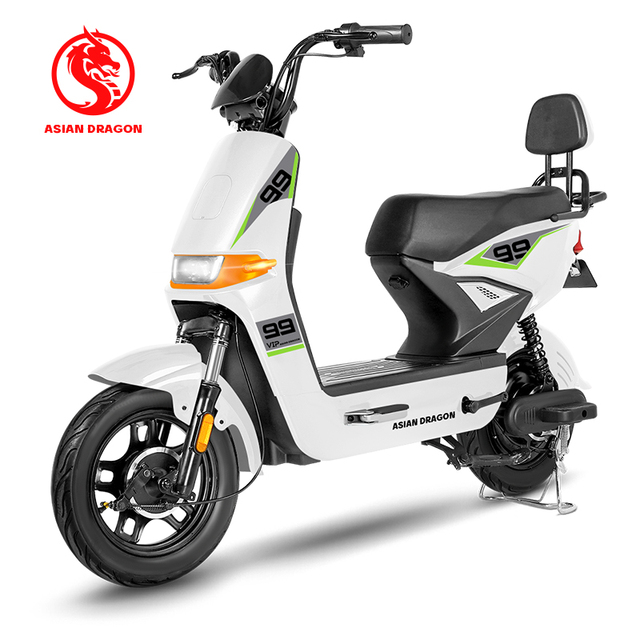 ASIAN DRAGON 800W High Speed Electric Scooter 100km Long Range 60V Brushless Motor 40km/h Max Speed Cost-Effective Adult E-Bike